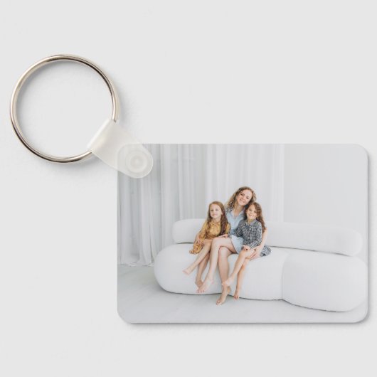 Mam Foto Collage Heart Foto Moederdag Keychai Sleutelhanger (Achterkant)