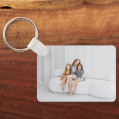 Mam Foto Collage Heart Foto Moederdag Keychai Sleutelhanger (Achterkant)