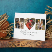 Mam Foto Collage Heart Foto Moederdag Poster Fotoplaat (Zijkant)