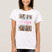 Mam Foto Collage T-Shirt (Voorkant)