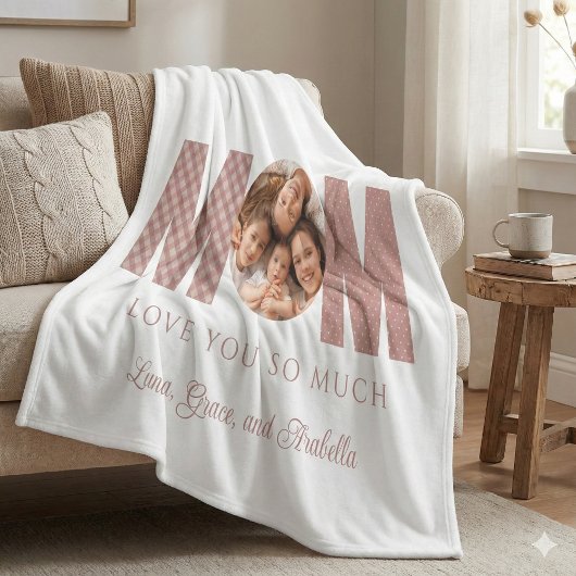 Mam Foto Fleece Blanket