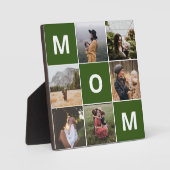 Mam Foto Plaque voor Moederdag Fotoplaat (Voorkant)