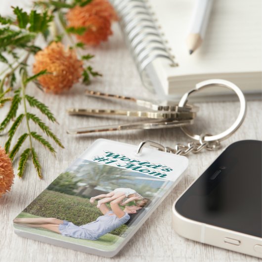 Mam Fotogroene tekst Sleutelhanger (Voorkant Rechts)