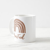 Mam Fuel Boho Rainbow-Moederdag Koffiemok (Voorkant links)