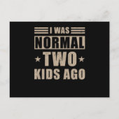 Mam Funny Gezegde Twee kinderen Briefkaart (Voorkant)