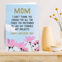 Mam Funny Quote Flowers Floral Moederdag