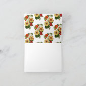 Mam gans en ganzenbloem, moederganzendag kaart (Binnen)