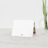 Mam gans en ganzenbloem, moederganzendag kaart (Achterkant)