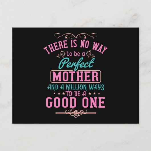 Mam - Geen enkele manier om een perfecte moeder te Briefkaart (Voorkant)