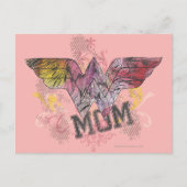 Mam gemengd media briefkaart (Voorkant)