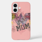 Mam gemengd media Case-Mate iPhone case (Achterkant)