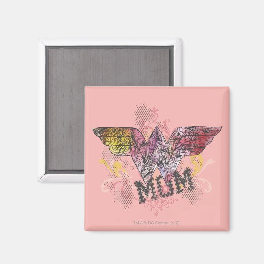 Mam gemengd media magneet (Voorkant / Achterkant)