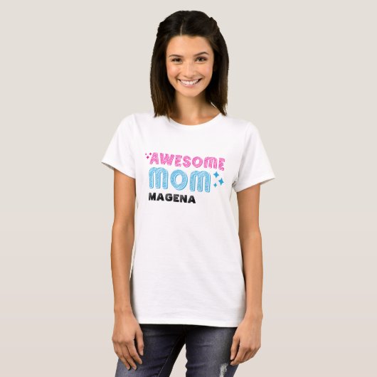 mam Gepersonaliseerd T-shirt (Voorkant volledig)