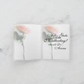 Mam, gewoon onvervangbaar | Klassieke Kaart - Roos (Binnen)