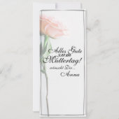 Mam, gewoon onvervangbaar | Klassieke Kaart - Roos (Achterkant)