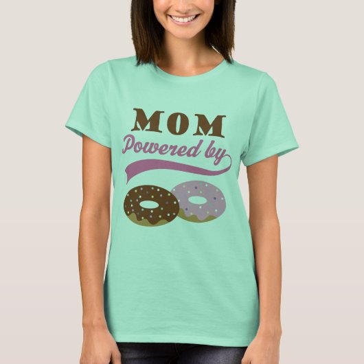 Mam Gift (Donuts) T-shirt (Voorkant)