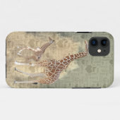Mam Giraffe en Baby iPhone 5 Hoesje (Achterkant (horizontaal))