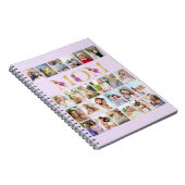 Mam Gold Floral Letters 24 Verticale foto Collage Notitieboek (Rechterzijde)