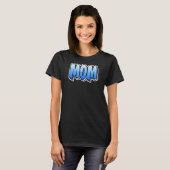 Mam Graffiti-stijl met mam 5 T-shirt (Voorkant volledig)