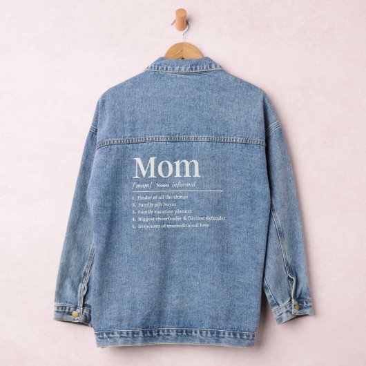 Mam grappige definitie denim jacket (Hangar)