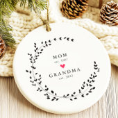 mam | Grenzenjaar Oost. Keramisch Ornament