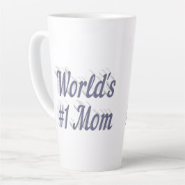 Mam grijze tekst latte mok