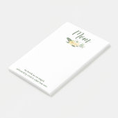 Mam groen en wit post-it® notes (Schuin)