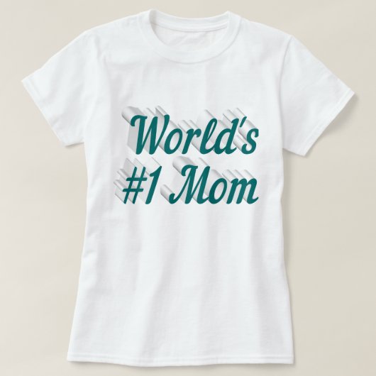 Mam groene tekst T-Shirt (Design voorkant)