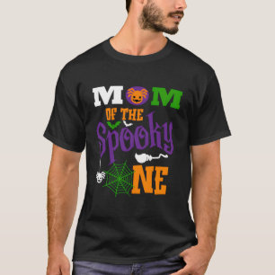 Mam Halloween 1St Birthday Matching Family Spooky T-shirt