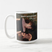 Mam-Happy Moederdag Mijn beste Vriendelijke Foto M Koffiemok (Links)