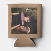 Mam-Happy Moederdag Mijn beste Vriendfoto Blikjeskoeler (Voorkant)