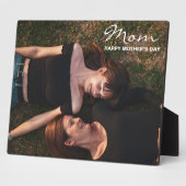 Mam-Happy Moederdag Mijn beste Vriendfoto Fotoplaat (Zijkant)