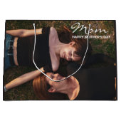 Mam-Happy Moederdag Mijn beste Vriendfoto Groot Cadeauzakje (Voorkant)