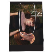 Mam-Happy Moederdag Mijn beste Vriendfoto Medium Cadeauzakje (Achterkant)