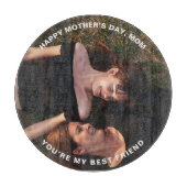 Mam-Happy Moederdag Mijn beste Vriendfoto Snijplank (Voorkant)