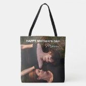 Mam-Happy Moederdag Mijn beste Vriendfoto Tote Bag (Voorkant)