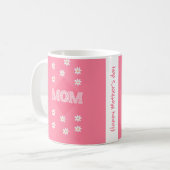 Mam- Happy moederdag Pink Koffiemok (Voorkant links)