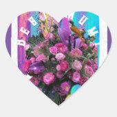 Mam! Hart Sticker (Voorkant)