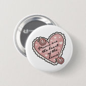Mam hart van het huis ronde button 5,7 cm (Voorkant /achterkant)