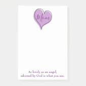 Mam Heart Post-it® Notes (Voorkant)