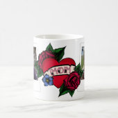 Mam Heart Tattoo Foto Mok (Center)