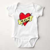 Mam Heart Tattoo Romper (Voorkant)