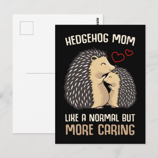 Mam Hedegel Lover Daughter Son Briefkaart (Voorkant / Achterkant)