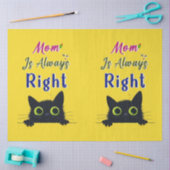 Mam heeft altijd gelijk tissuepapier (Craft)