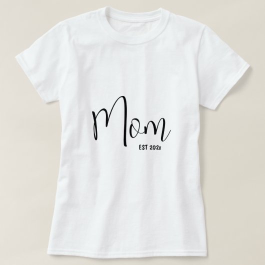Mam heeft een cadeau van 202x voor mams shirt gema (Design voorkant)