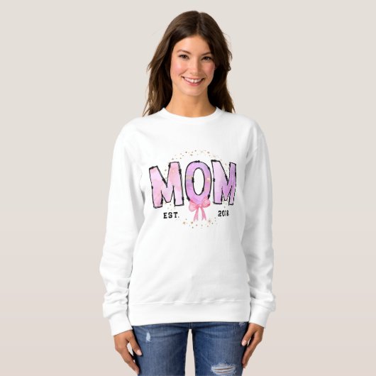 Mam heeft een ontwerp gemaakt Basic Sweatshirt (Voorkant volledig)