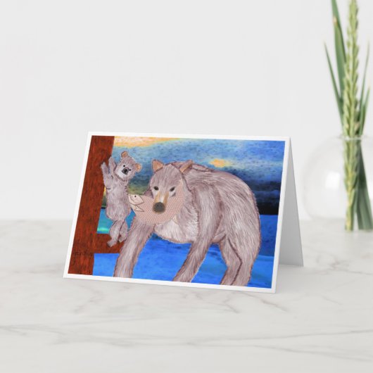 Mam heeft het. kaart (Voorkant)