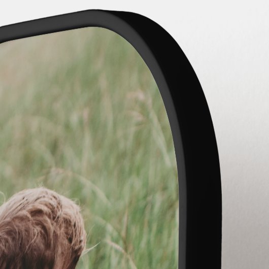 Mam heeft leuke scriptfoto gemaakt pickleball paddle (Links Detail)