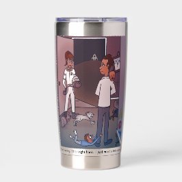 Mam heeft ruimte nodig geïsoleerde drinkbeker