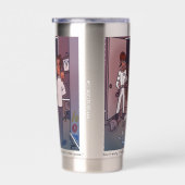 Mam heeft ruimte nodig geïsoleerde drinkbeker (Rechts)